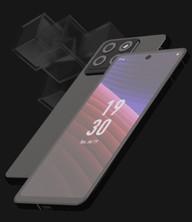 UP Mobile Mover Edition, front and back